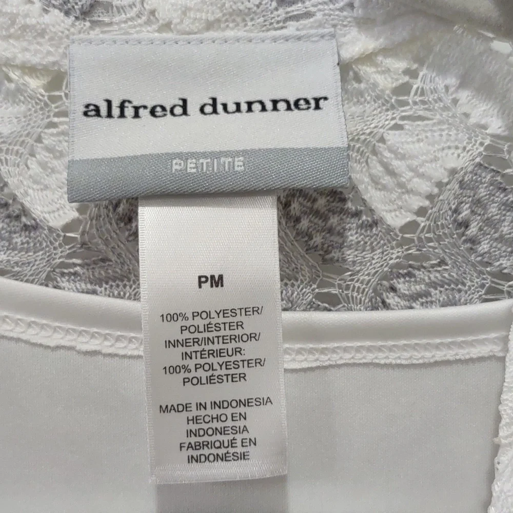 Alfred Dunner Sweater PM Yellow